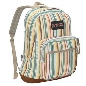 Jansport Multicolor Striped Backpack new